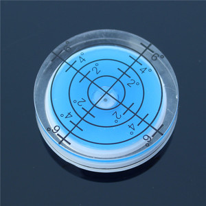 Nivel de burbuja acrílico de 32x7 mm con marcas de grados para medición de precisión - Product Image 3