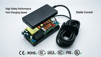 Alimentation rapide USB-C PD 65W pour HP AI-PC, chargeur d'ordinateur portable GaN