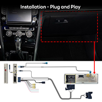 Interface sans fil CarPlay Android Auto Exploter RGB pour Volkswagen 2013-2016 Skoda 2013-2016 Seat 2013-2018 avec système MIB
