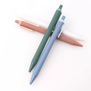 2022 Hot Promotion Custom Stationery Cute Maca Color Plastic Gel Ink <b>Pen</b> With Logo for Office Japan Korea Girls Gift - Product Image 4