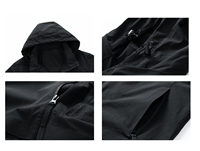 Logo personnalisé hommes mode sport Softshell chasse veste coupe-vent et imperméable pour le printemps aventures en plein air