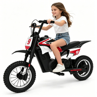 Moto électrique pour enfants 350W 16km/h, personnalisable avec logo et éclairage, rechargeable, pour la vente en gros