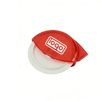 Coupe-pizza rond portable avec ouvre-bouteille, plusieurs styles, rouge et bleu, manches longs et courts