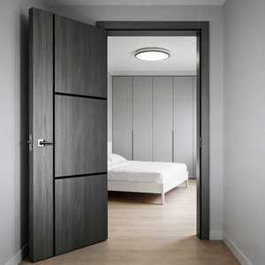 Portes intérieures insonorisées avec âme acoustique, bloquant les interférences sonores extérieures pour salle de musique et studio à domicile - Product Image 1