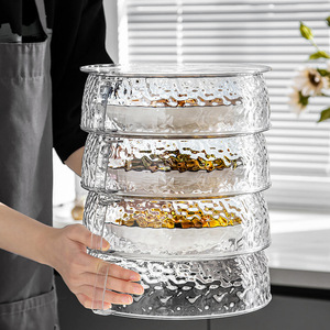 Transparent Multi Layer Food Cover With Lid For Kitchen Table Storage Dustproof Insulated Leftover Container 10-20L Capacity - Product Image 2