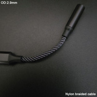 Chip Digital yang Sepenuhnya Kompatibel, Kabel Audio Adaptor USB Type C ke Jack Headphone DC 3.5mm