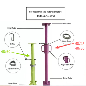 Acrow Prop <strong>Scaffolding</strong> Prop Tripod Second Hand Adjustable Props <strong>Jack</strong> and <strong>Scaffolding</strong> - Product Image 5