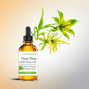 Biologische Ylang Ylang etherische olie voor lichaamsmassage, 100% natuurlijke Ylang olie voor huidverzorging, aroma, zeep en kaarsen. - Product Image 1