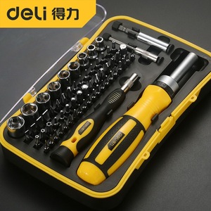 Jeu de tournevis Deli, 65 pièces, outil de démontage multifonctionnel, petits tournevis de précision DL3565 - Product Image 2
