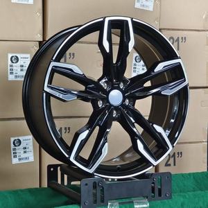 Rines GPW 20 21 Pulgadas 5x112 Negro Brillante con Cara Mecanizada 20X8.0 20X9.5 21X8.5 21X9.5 Ruedas de Aleación para Automóviles de Pasajeros para <span class=keywords><strong>BMW</strong></span> <span class=keywords><strong>X4</strong></span> <span class=keywords><strong>M40i</strong></span> <span class=keywords><strong>2022</strong></span> - Product Image 1