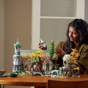 Chinese 40-Piece Plastic Construction <strong>Toy</strong> Model 10316 <strong>the</strong> <strong>Lord</strong> <strong>of</strong> <strong>the</strong> <strong>Rings</strong> Hobbit Rivendell Castle Children's Assembly Set - Product Image 2