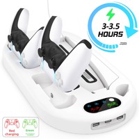 Support de charge multifonction pour PS5 avec base de refroidissement en ABS – Accessoires de jeu intelligents pour manettes, approvisionnement transfrontalier