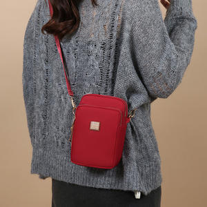 Sac à bandoulière carré vertical Fashion Lightche pour femme, bleu foncé, avec fermeture éclair, léger, pour usage quotidien - Product Image 5