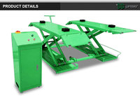 Plateforme élévatrice à ciseaux hydraulique de service lourd CE, élévateur de voiture, SUV, pour réparation en garage