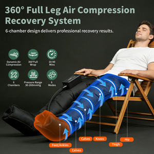 Nuevo Masajeador de Piernas Inalámbrico por Compresión de Aire 2026, Botas de Recuperación con Pantalla Digital y 6 Cámaras - Product Image 4