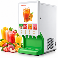 Distributeur de jus commercial automatique multi-saveurs, machine à boissons fraîches pour café et hôtel