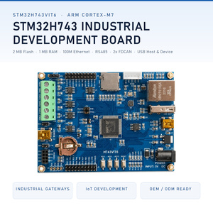 Carte de <span class=keywords><strong>d</strong></span>éveloppement STM32H743 avec kit de <span class=keywords><strong>d</strong></span>éveloppement RS485, CAN, RJ45, <span class=keywords><strong>Wifi</strong></span>, carte de communication industrielle IoT Nucleo-144 PCBA ODM - Product Image 5