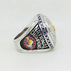 Chất Lượng Cao Tùy Chỉnh Người Đàn Ông Của Bóng Chày Kỷ Niệm Nhẫn Thời Trang Bạc Vô Địch Nhẫn Với Mạ Vàng Làm Từ Hợp Kim - Product Image 5