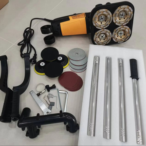 เครื่องเจียรขอบคอนกรีตไร้ฝุ่น 110V/220V แบบสี่หัวเจียร สีปรับแต่งได้ พร้อมฟังก์ชั่นดูดฝุ่น - Product Image 5