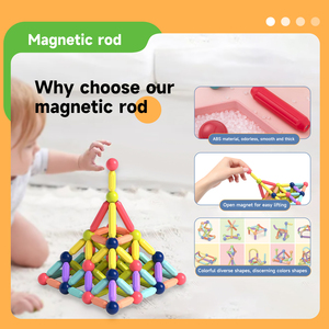 2024 nouveaux jouets éducatifs pour enfants bâtiments créatifs bâton magnétique jouets jouets <span class=keywords><strong>de</strong></span> <span class=keywords><strong>construction</strong></span> pour enfants avec 26 pièces - Product Image 6