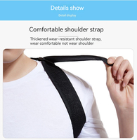 Correcteur de posture pour adulte en néoprène durable, isolé, imperméable et respirant, avec soutien dorsal pour une posture droite et une posture positive