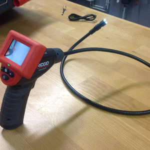 กล้องส่องตรวจแบบดิจิตอลพกพา Ridgid Micro Ca-25 ความยาวใช้งาน 1 เมตร ซูมได้ 8 เท่า ไฟ LED สีขาว สำหรับงานตรวจสอบอุตสาหกรรม - Product Image 2