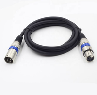 Câble audio stéréo personnalisable en gros pour usine, avec microphone, blindage combiné en PVC et conducteur en cuivre étamé