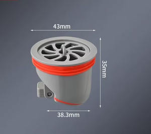 ฝาปิดท่อระบายน้ำพลาสติกป้องกันกลิ่น ป้องกันแมลง สำหรับห้องน้ำ ห้องครัว น้ำหนักเบา ติดตั้งง่าย - Product Image 4