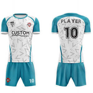 Maglia da <span class=keywords><strong>Calcio</strong></span> Personalizzabile in Poliestere per Sublimazione, Divisa da <span class=keywords><strong>Calcio</strong></span> Vuota di Alta Qualità per Campionati Adulti - Product Image 1