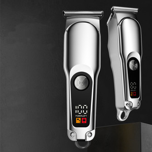 Máquina de corte de pelo profesional eléctrica inalámbrica para barbería, recortadora de precisión de 0 mm sin holgura, para acabados y contornos - Product Image 6