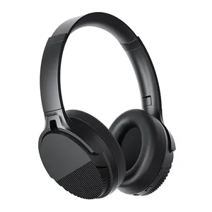 Headphone Earmuff lipat Stereo Hifi kualitas terbaik Audio spasial versi atas Headphone Stereo nirkabel