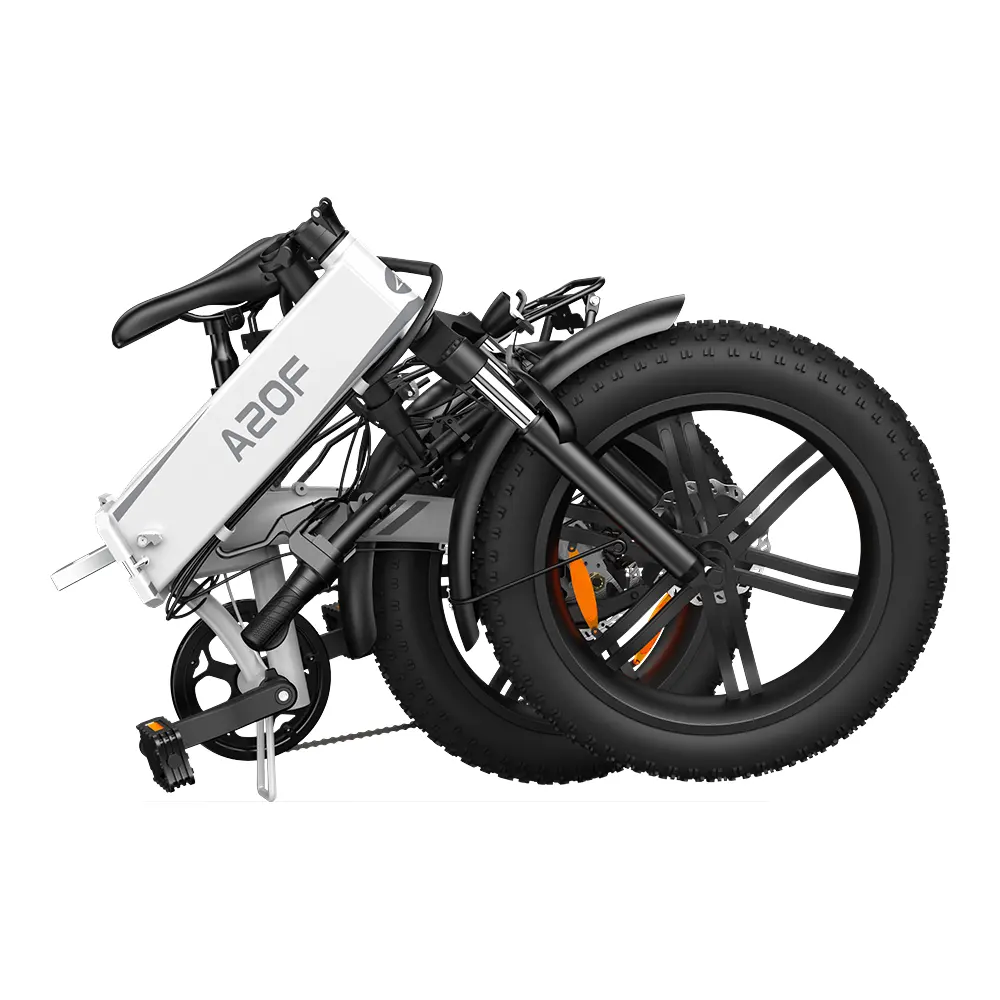 Akita-bicicleta eléctrica de 20 pulgadas, cicla eléctrica de fácil instalación