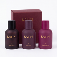 Flacon de parfum décoratif en verre de 100 ml avec boîte, design personnalisé