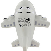 Bon marché OEM promotionnel sourire avion balle anti-stress anti-stress jouet