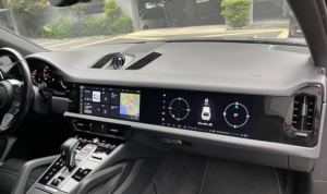 Pour Porsche Cayenne 2018-2023 Écran tactile 24,6 pouces GPS intégré TV Contrôle central du tableau de bord Grand écran Navigation CarPlay - Product Image 3