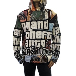 Felpa con Cappuccio Hip Hop 2023 in Tessuto Jacquard con Design Personalizzato di Personaggi <span class=keywords><strong>Anime</strong></span>, Abbigliamento Streetwear da Donna Taglie Forti - Product Image 3