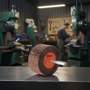 Disco Abrasivo de Tela Ttake de 60x15 mm con Eje de 6 mm y Grano 80 para Pulir Metal - Product Image 3