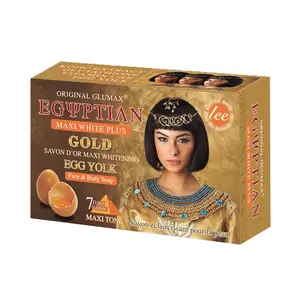 Premium Soap EGYPTIAN Gold Egg Yolk Maxi White Soap Helps Tighten Pores And Make The Skin Smooth Use For Facial And Body Skin