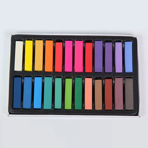 Craie colorante pour <span class=keywords><strong>cheveux</strong></span>, bordeaux, marron, magenta, pour <span class=keywords><strong>cheveux</strong></span> foncés, <span class=keywords><strong>temporaire</strong></span>, lavable, non toxique, kit de coloration capillaire professionnel - Product Image 2