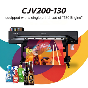 Impresora y Cortadora CJV200-130 de 1.3M para Mimaki, de Alta Calidad, para Vinilo de Banners y Etiquetas con Tinta Eco Solvente, de Rollo a Rollo - Product Image 1