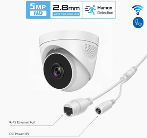 <span class=keywords><strong>Kit</strong></span> de Système de Surveillance Vidéo Dôme <span class=keywords><strong>Filaire</strong></span> PoE 5 Mpx OEM avec Vision Nocturne pour Maison, Enregistreur NVR 4 Canaux Audio et Caméras IP Intérieures - Product Image 3