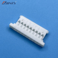 Connecteurs mâles JINDA 1.25T-4-9Y 1.25mm 9 pas, de fil à carte, à rangée unique, en bronze phosphoreux, pour PCB SMD SMT