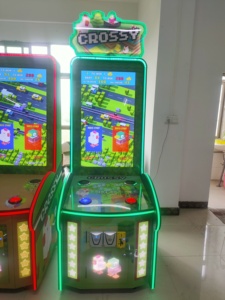 Giải Trí Trong Nhà <span class=keywords><strong>Coin</strong></span> Vận Hành Arcade Lợi Nhuận Cao Crossy Đường Xổ Số Vé Thưởng Trò Chơi Máy Để Bán - Product Image 3