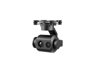 Cardan de drone à double capteur 3 axes CGTD060 : Imagerie visible et thermique 4K pour le suivi de cible - Product Image 3