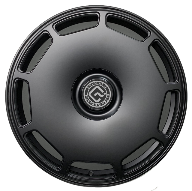 Hebei Zhigu Factory Direct Custom Forged Wheels Size 23 Inch Pcd 5x120 Sport Wheels Matte Black Aluminum Wheels