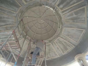 <span class=keywords><strong>Plafond</strong></span> en lattes GRG léger, résistant à la corrosion, écologique, panneau 3D avec absorption acoustique naturelle <span class=keywords><strong>pour</strong></span> hall d'hôtel - Product Image 5