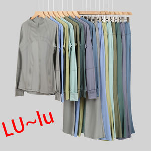 Ensemble de yoga complet INS <span class=keywords><strong>Lulu</strong></span> : veste, leggings <span class=keywords><strong>Lemon</strong></span>, sweat à capuche Define, soutien-gorge de sport, shorts, combinaisons, vêtements de sport pour femme - Product Image 1