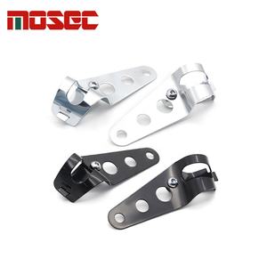 Soporte Universal para Faro de Motocicleta de 28mm-36mm, Soporte de Montaje de Aluminio para Horquilla de Motocicleta <span class=keywords><strong>Cafe</strong></span> <span class=keywords><strong>Racer</strong></span> y Scooter - Product Image 1