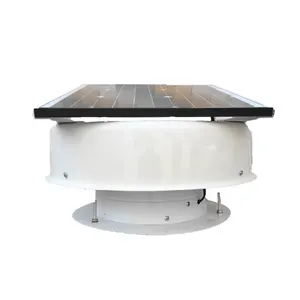 Hochwertiger Solardach-Ventilator Gleichstrom motor Solarstrom-Abluft ventilator Gleichstrom-Lüfter mit bürstenlosem Motor