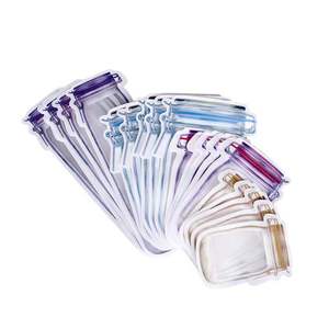 Bag Mason Jar Bags Laminating Plastic Bag For Cookies Mason Jar Shaped Clear Plastic Bags With Zipper Cookie Biscuit Plastic Packing Bag Customized